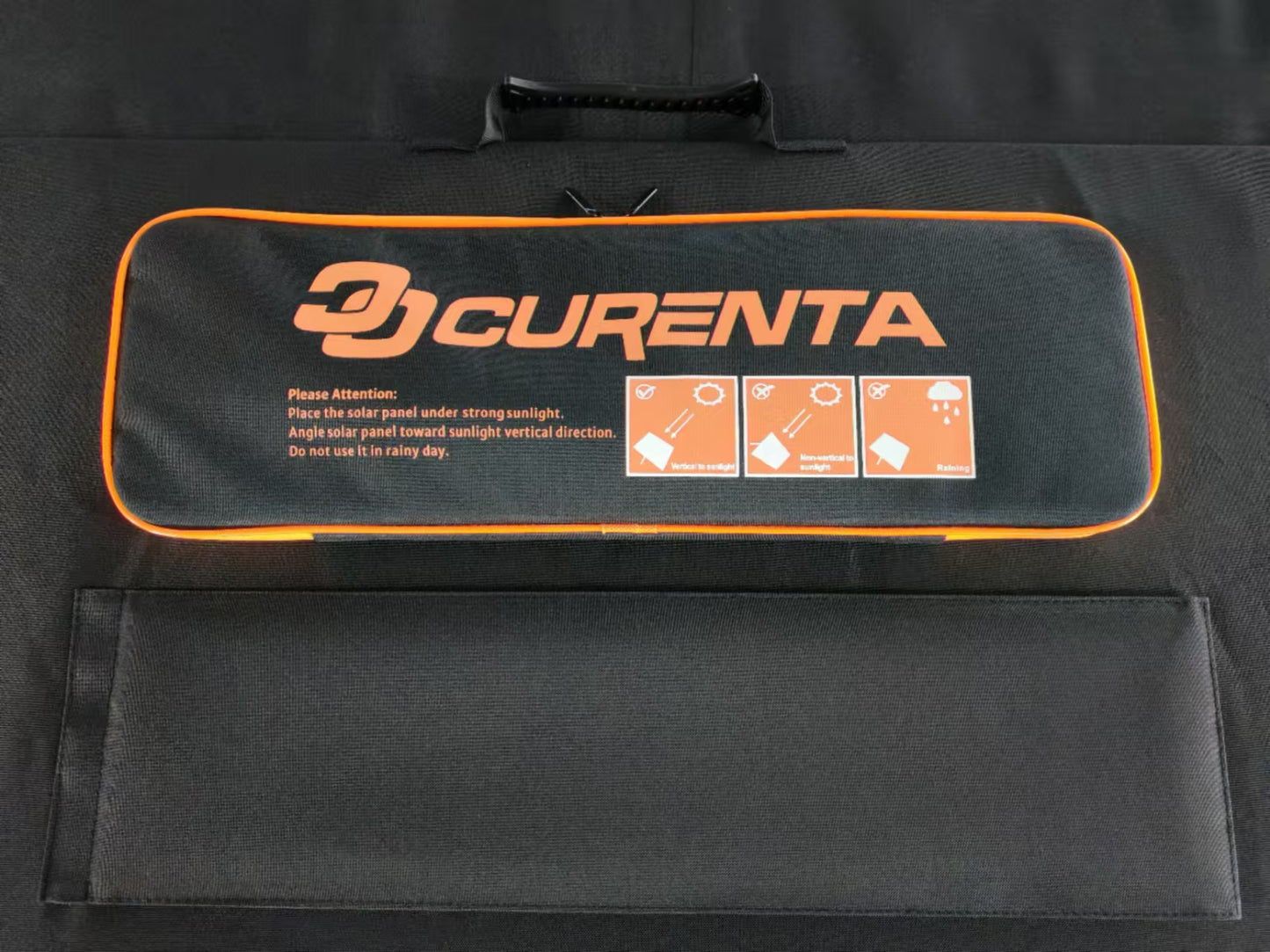 CURENTA 400W Portable Solar Panel,Foldable Solar Panel Power Backup,36V Output Solar Charger for Power Station Off Grid Outdoor Activities, RV, Marine,Camping, Solar Generator, IP67 Waterproof