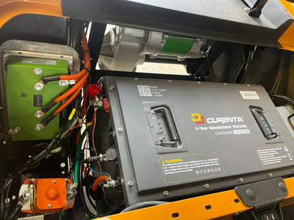 CURENTA-Batterie, 72 V, 200 Ah, Lithium-Golfwagen-Batterie, integriertes intelligentes 200-A-BMS, mit Touch-Monitor und mobiler App, über 6000 Zyklen wiederaufladbare LiFePO4-Batterie, max. 15,36 kW Leistungsabgabe, perfekt für Golfwagen